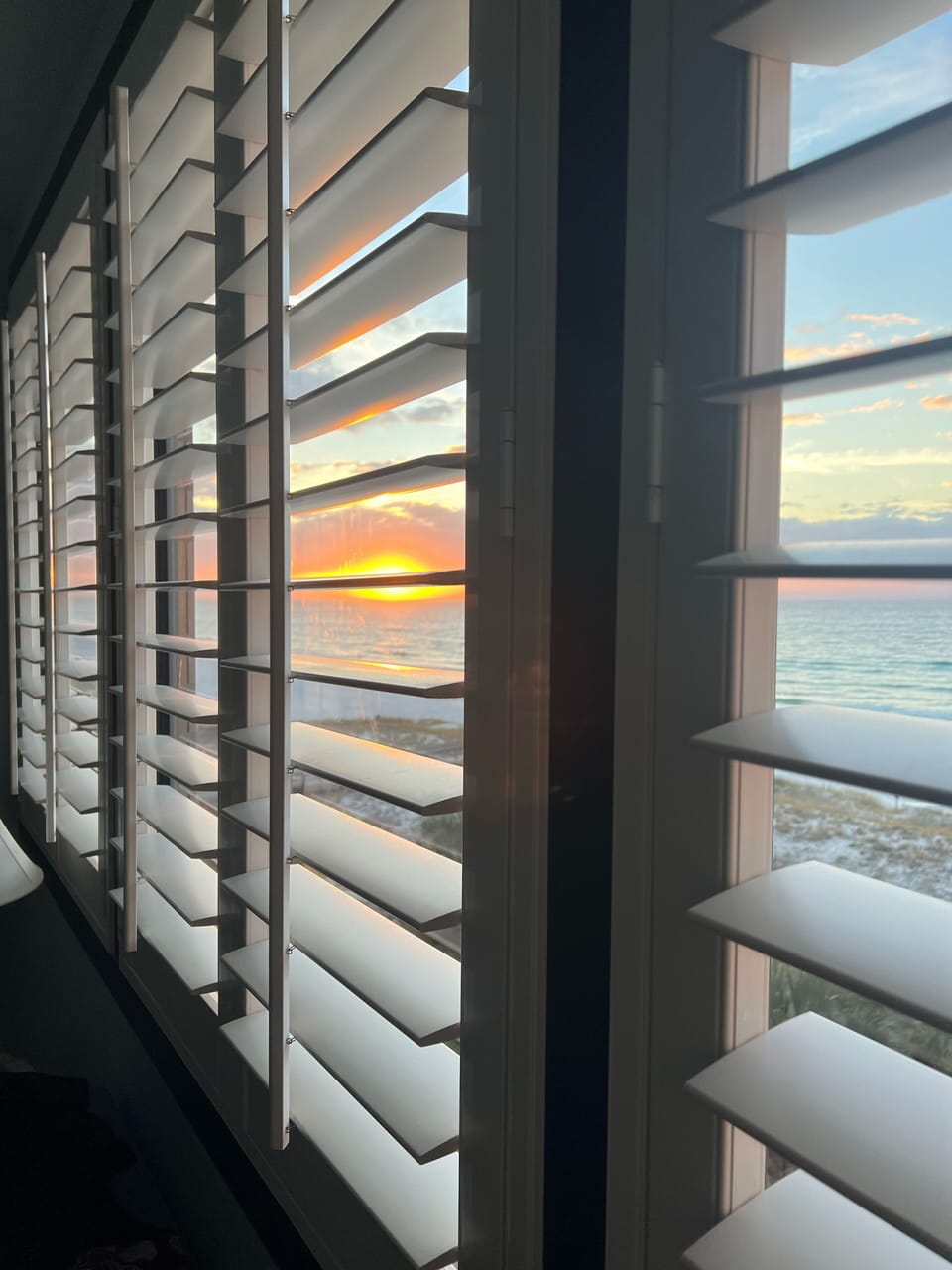3rd floor bedroom view of gulf 