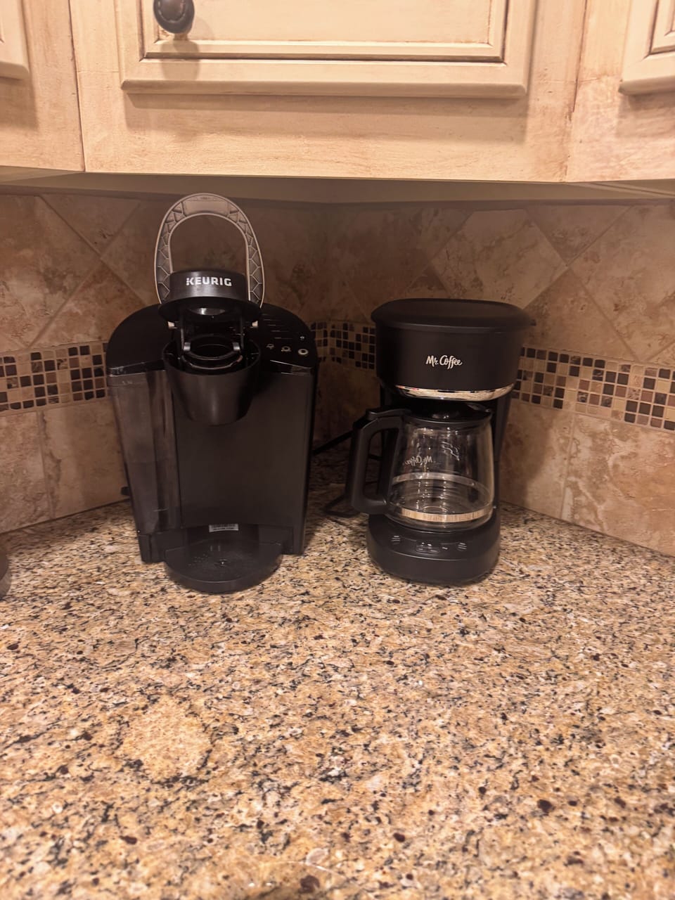 Keurig and regular coffee pot