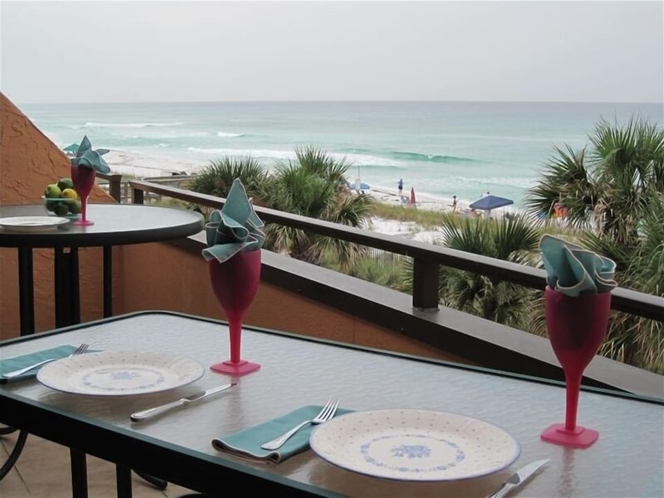 RELAX, RELAX, RELAX WITH THIS OCEAN FRONT VIEW FROM THE BALCONY OFF OF THE DEN
