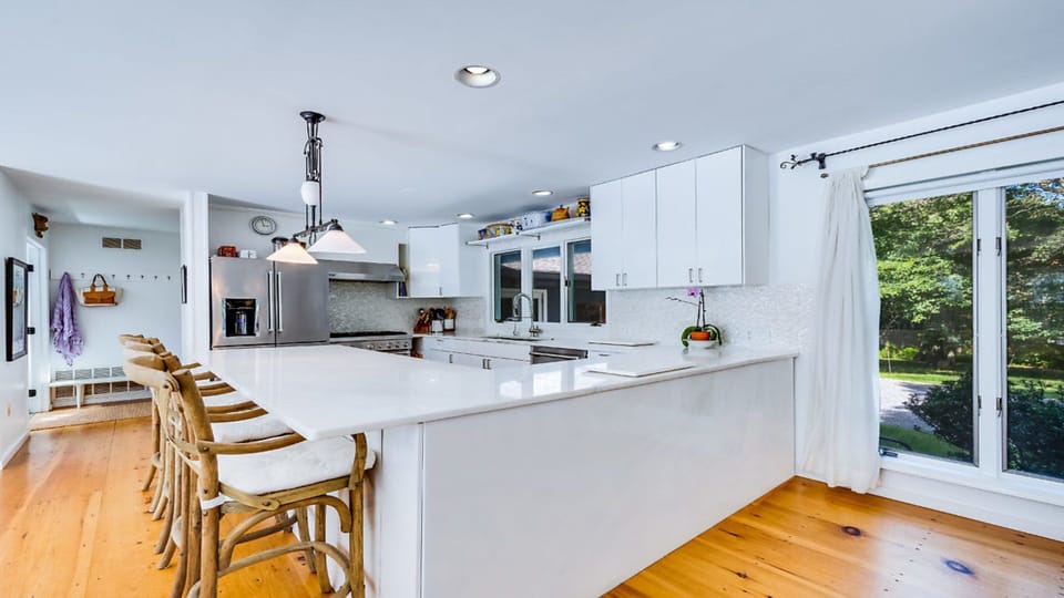 View of kitchen