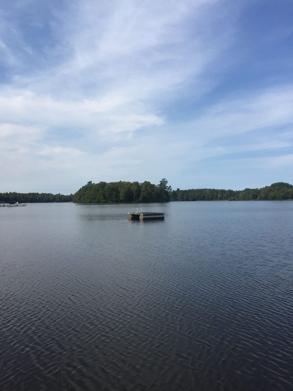 Our floating pier for your use