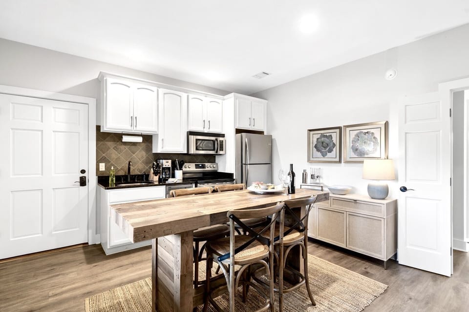 Upstairs suite D kitchen.