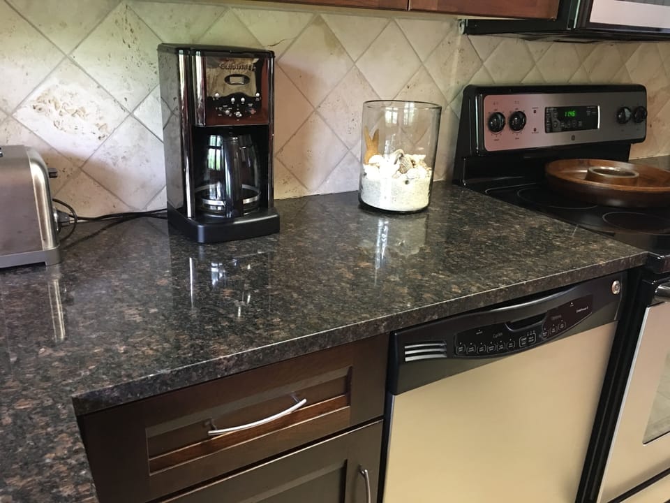Fully equipped galley kitchen