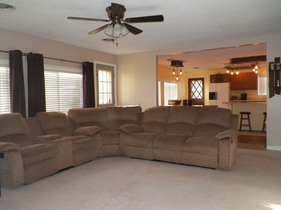 Open floor plan