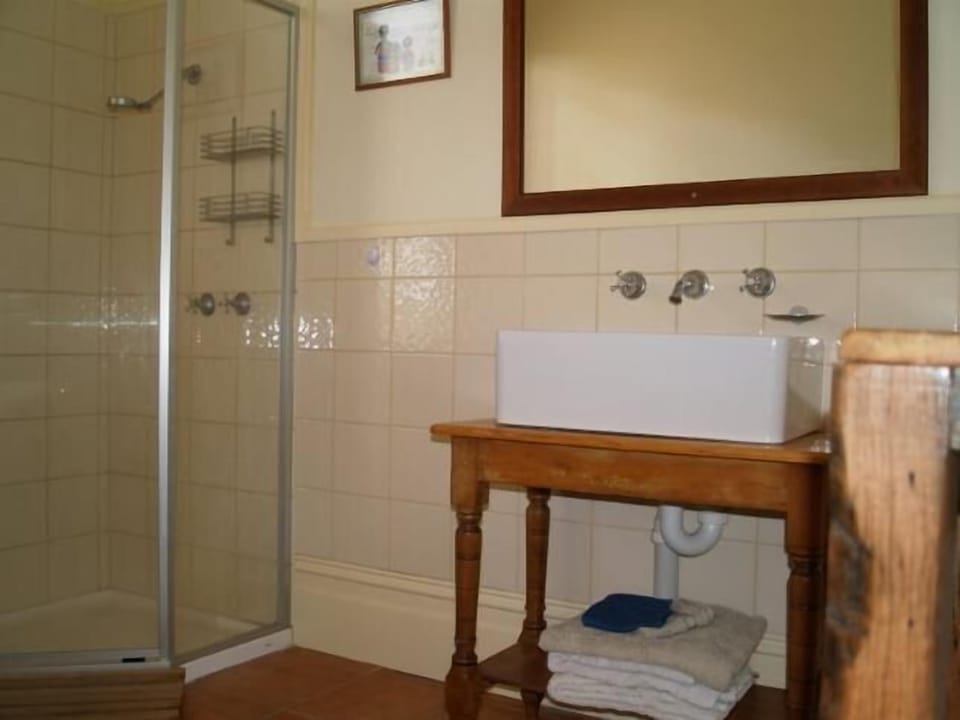 The Main Bathroom.  Relax in the Clawfoot bath and enjoy
