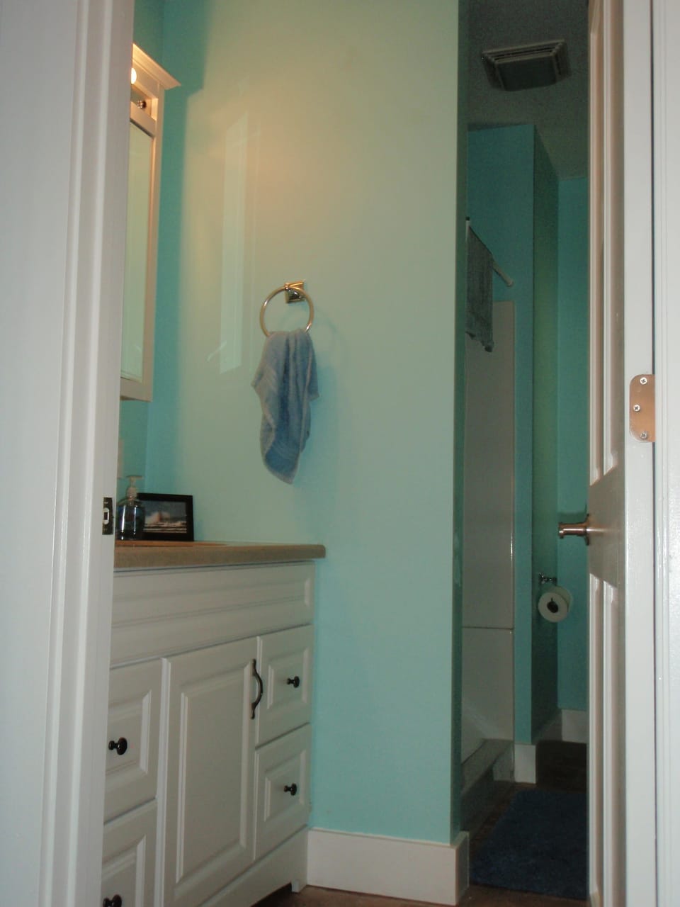 Upper Full Bath, 2nd floor.
Not shown: 1st floor full bath, tub/shower