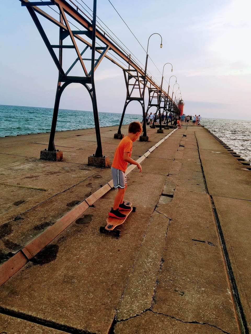 South Haven Pier (at the end of the Harborwalk)