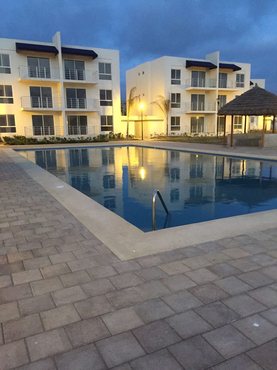 view from pool