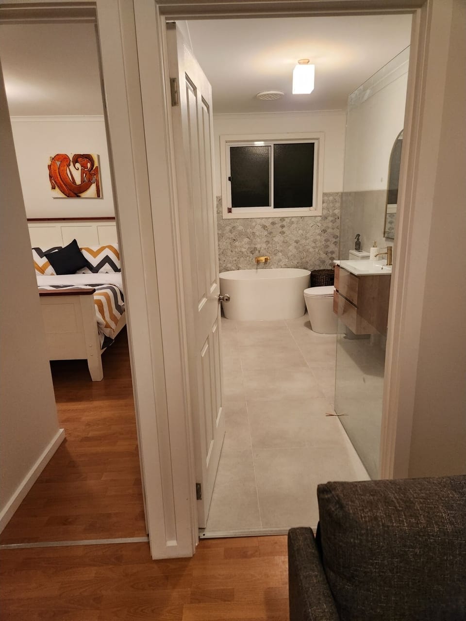 Upstairs Bathroom 3-with Bathtub, vanity, toilet & shower-all fully renovated