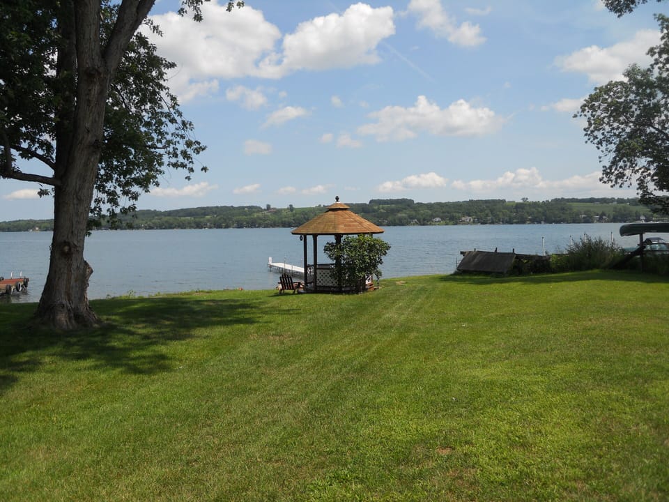 Gazebo and Lake