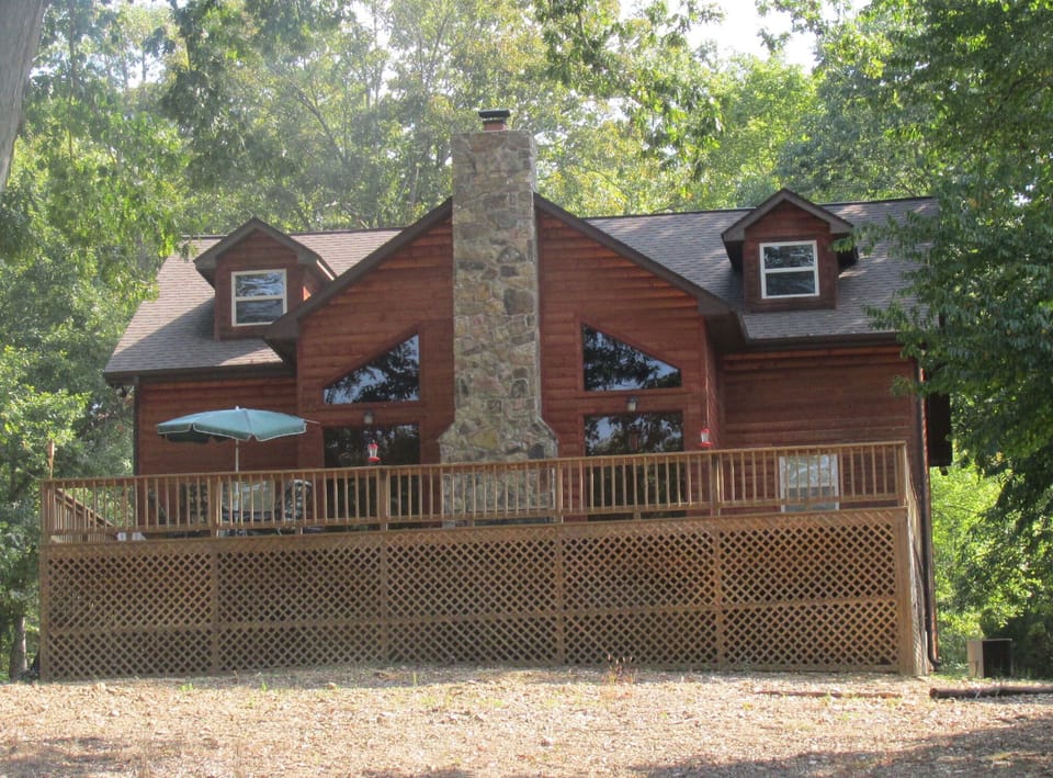 Front deck  200 yards facing Current River.