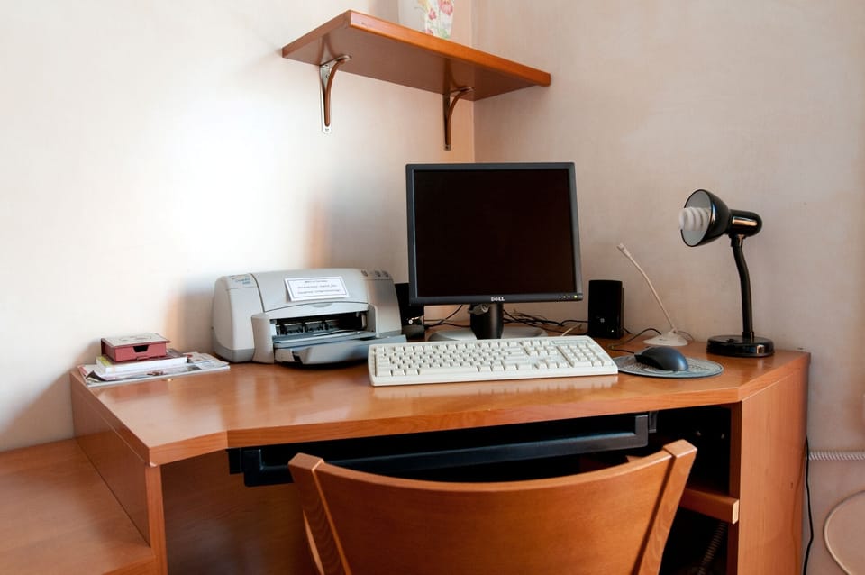 The computer work space