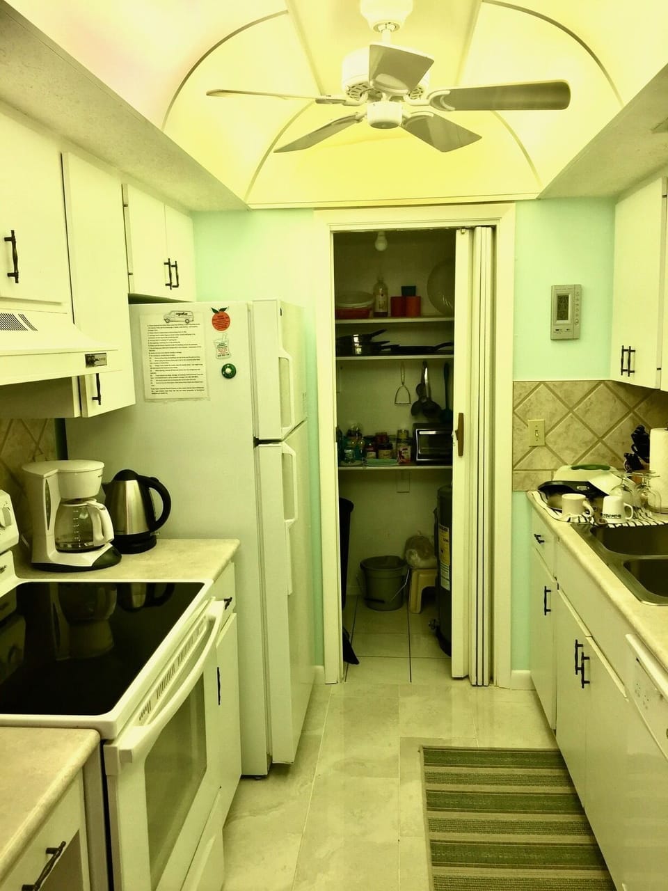 Kitchen and pantry