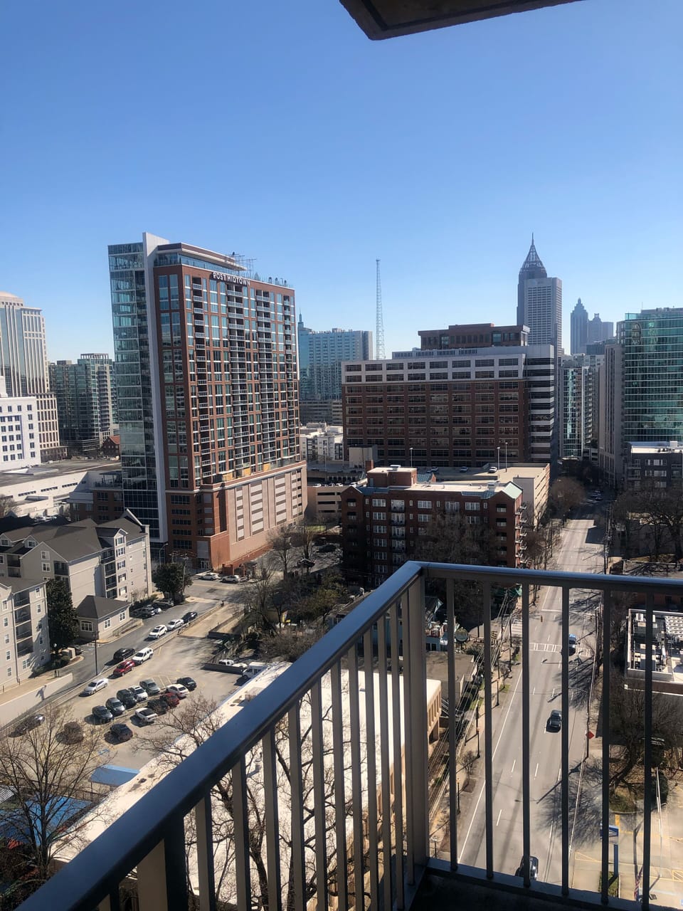 View from balcony 