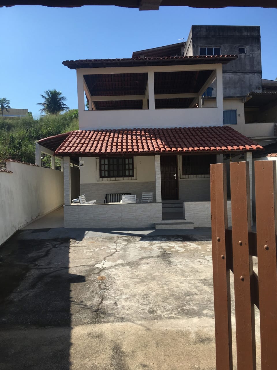 Frente da casa 