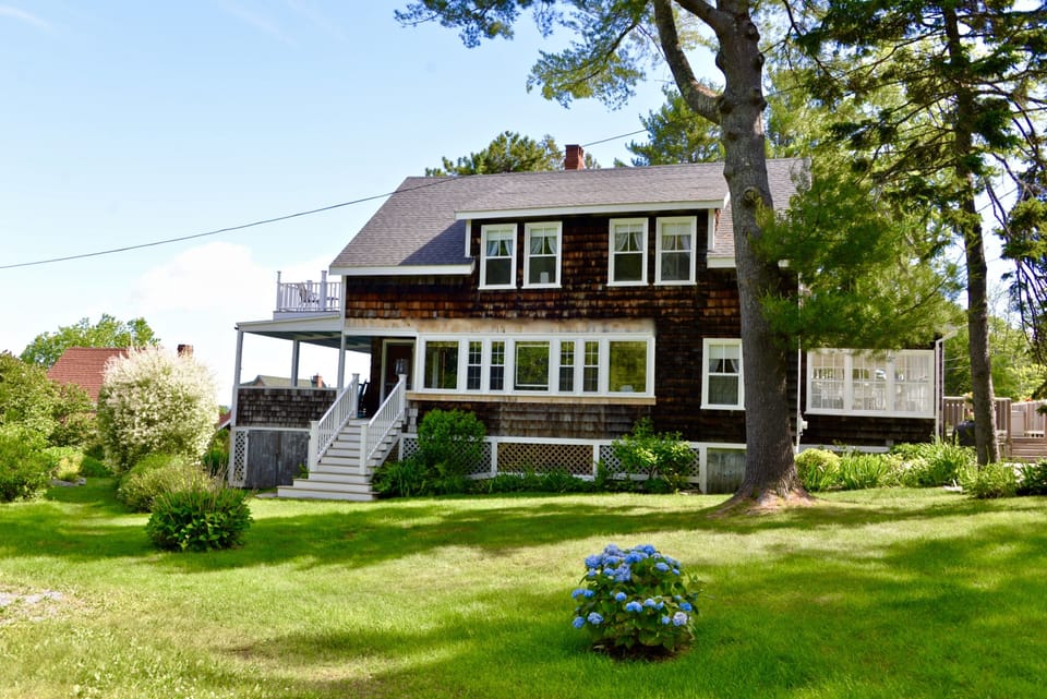 Yard and Side View of Cottage
