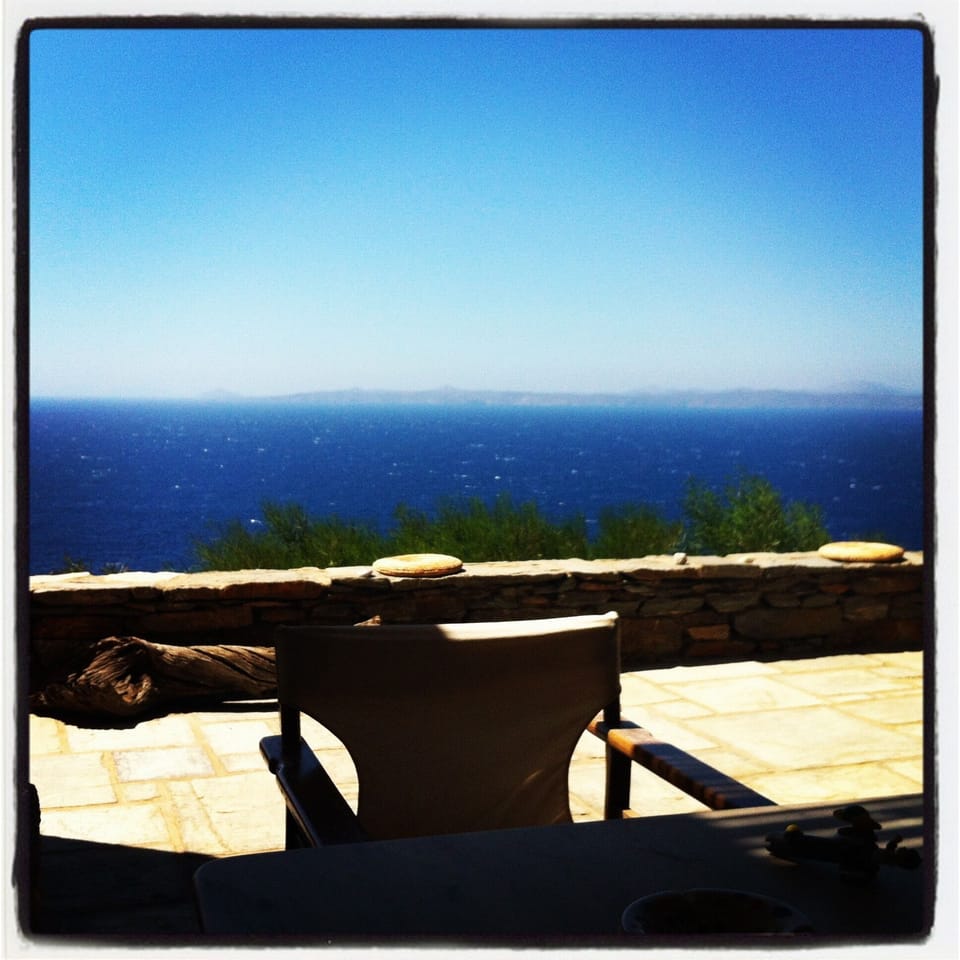 View from patio