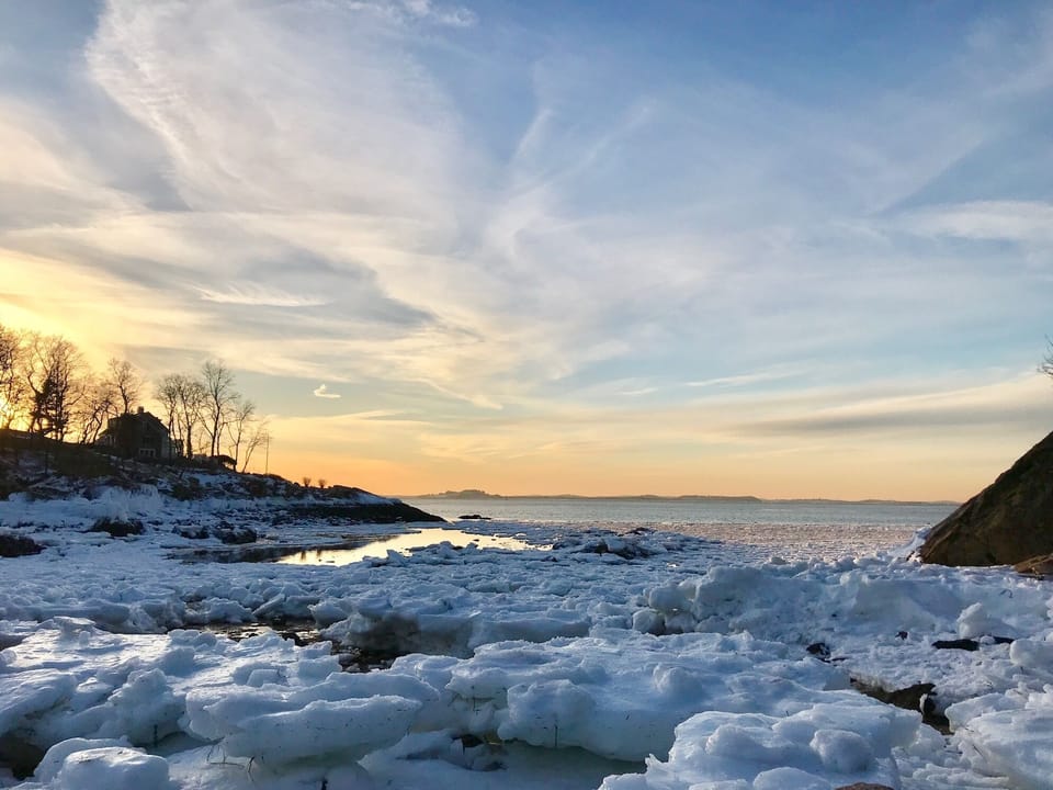 Plum Cove in Winter