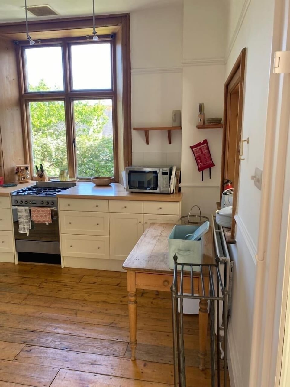 What a view to cook to!