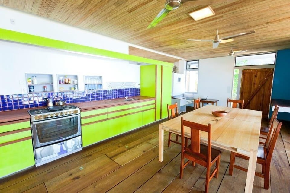modern kitchen fully equipped 