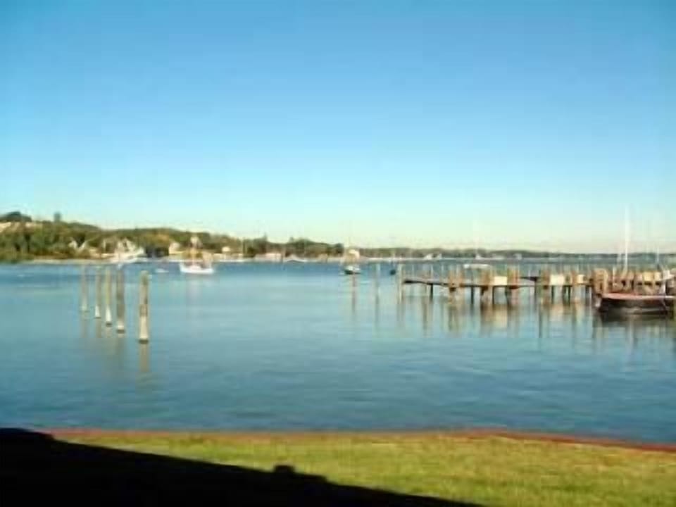 View of Lake Macatawa from the deck
