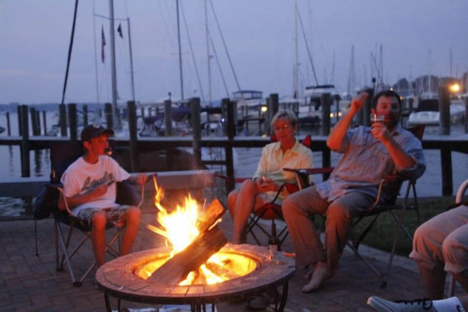 Bonfire patio