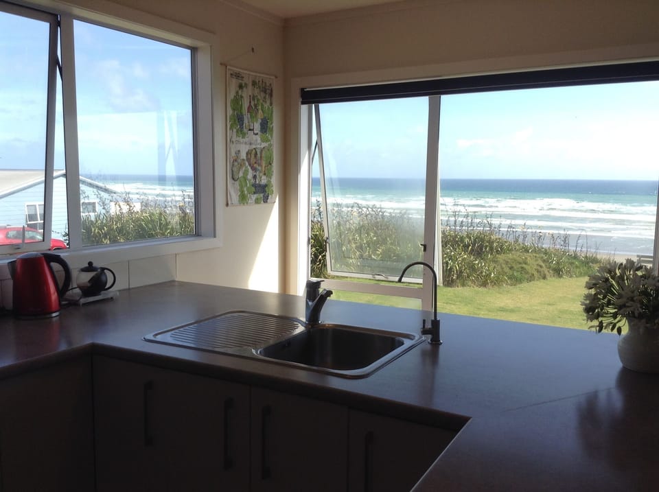 Kitchen with a view - makes doing dishes an enjoyable task!