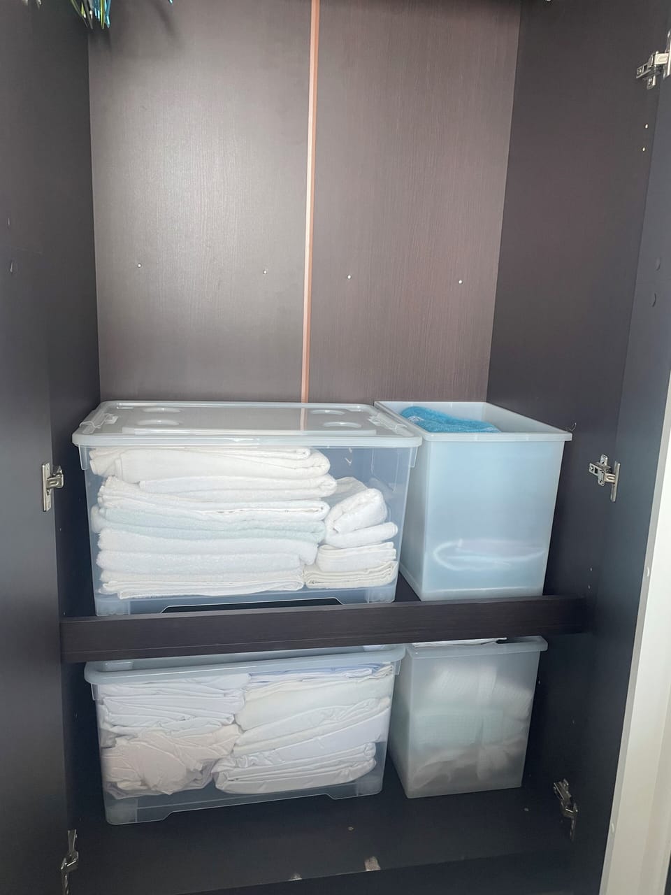 Towels/Bed linen included