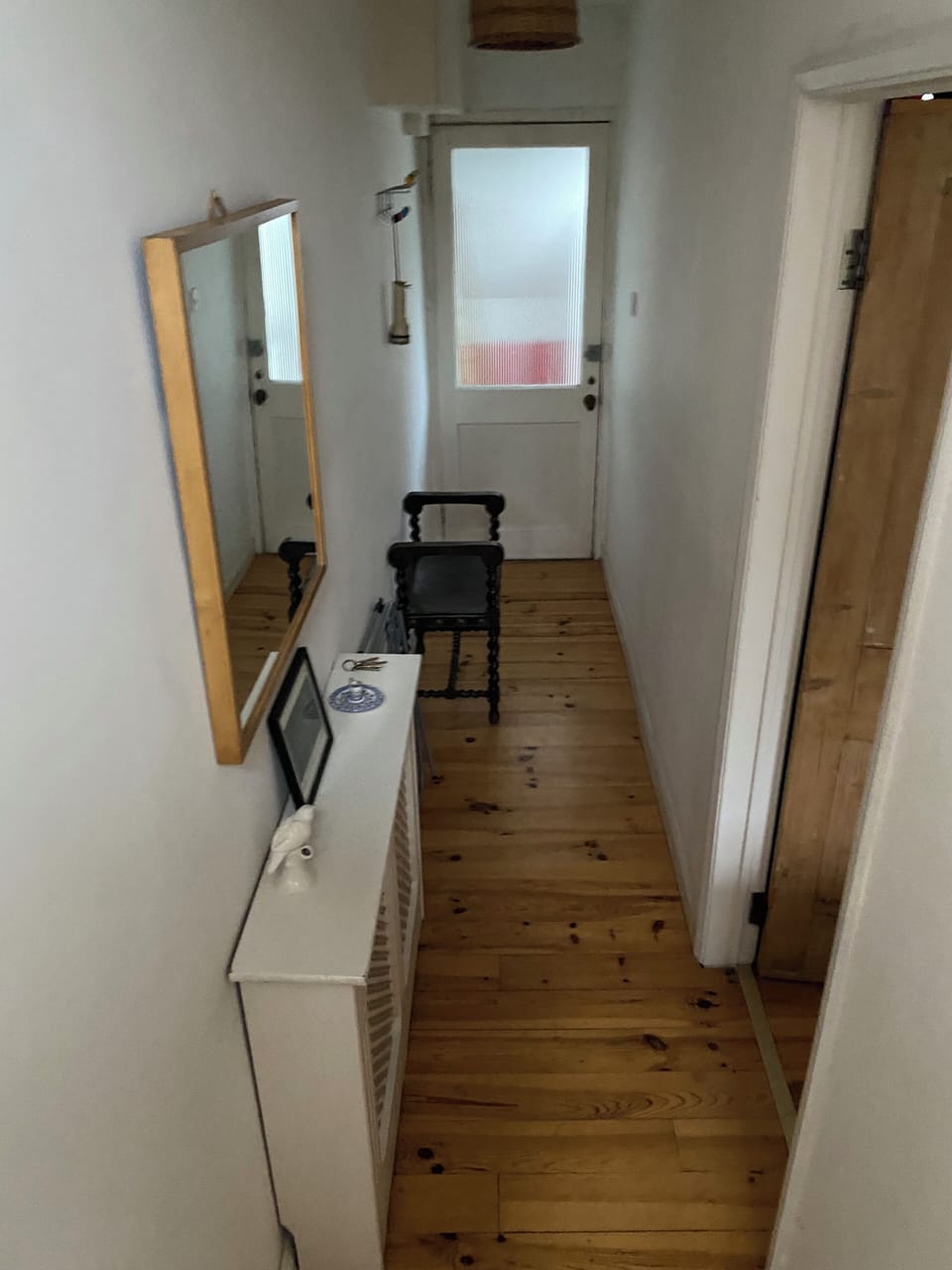 Downstairs hallway