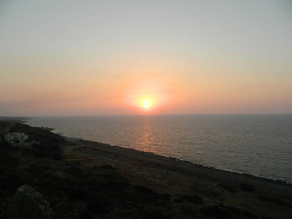 the view each evening from your terrace