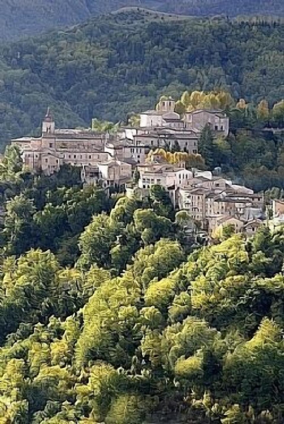 Amandola - part of historic centre