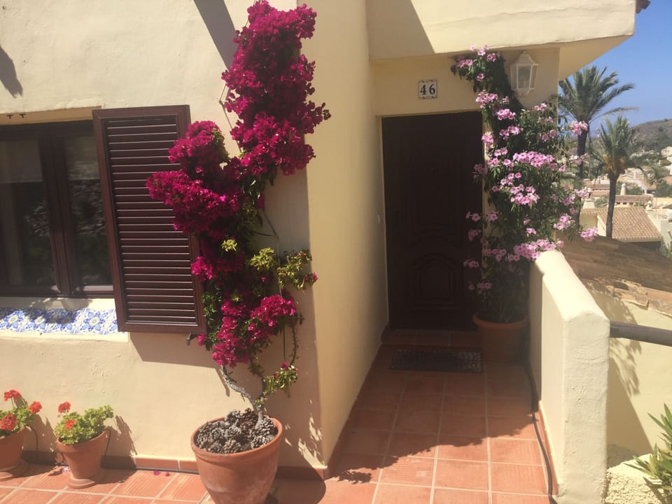 Villa front door