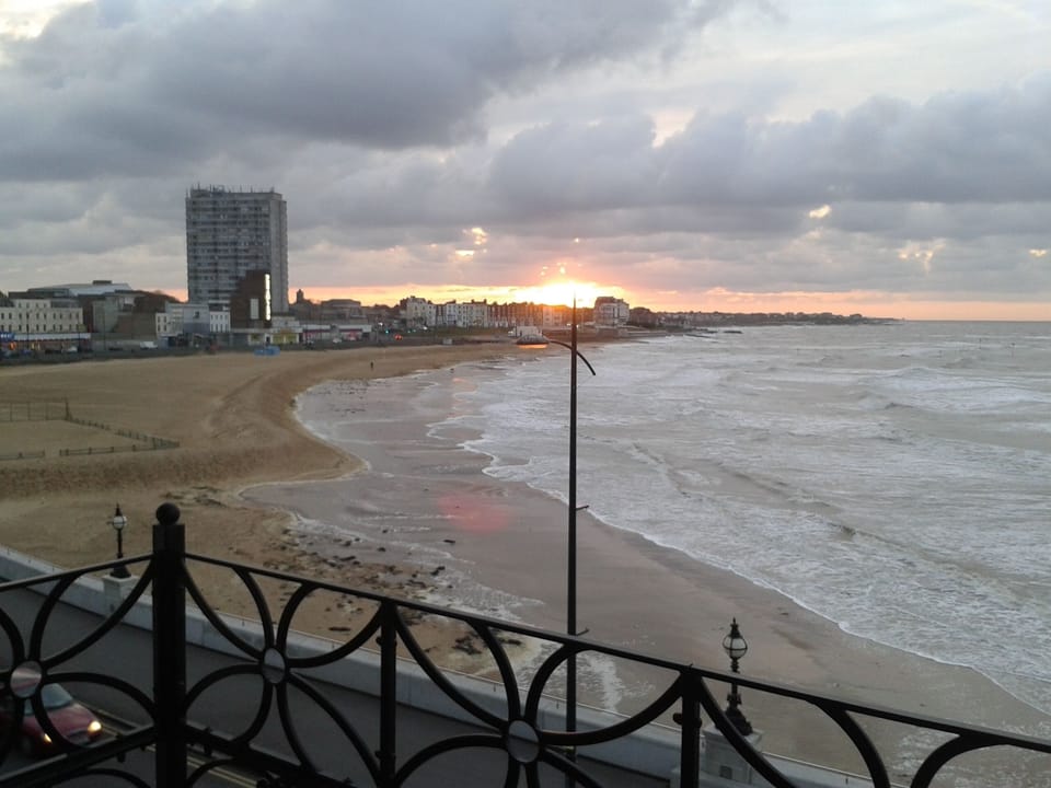 Margate Beach and Sunset