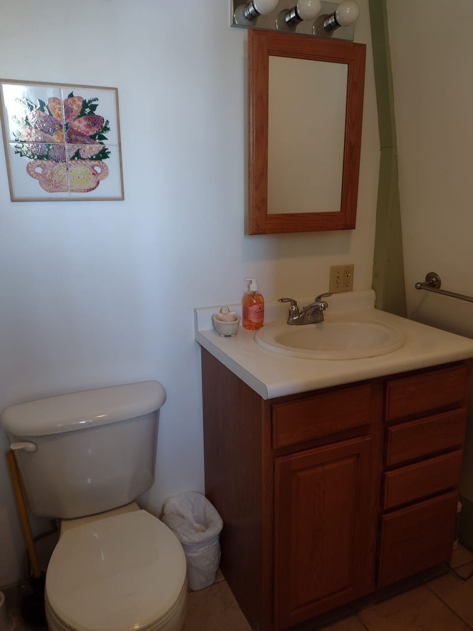 Upstairs bathroom.