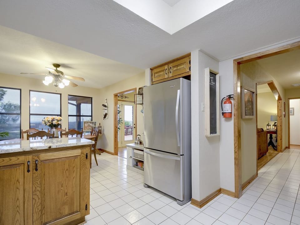 You'll appreciate the openness of this area for some quality socializing.