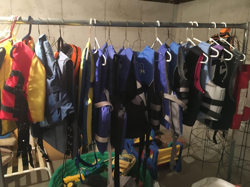 Life jackets available but we do not have all sizes