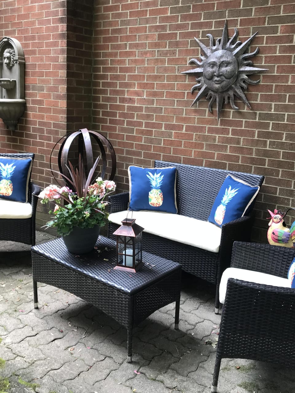 Front courtyard