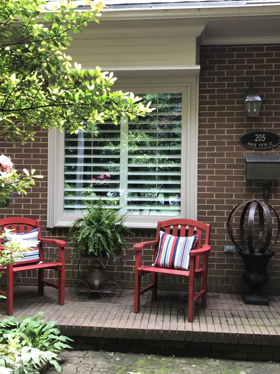 Front courtyard