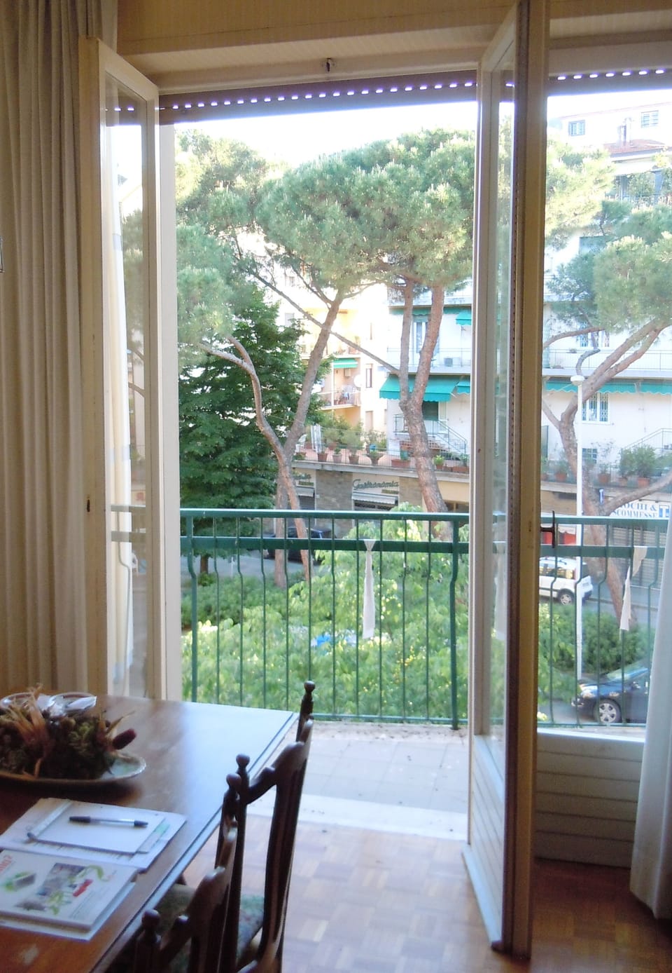 Dining Room with Balcony
