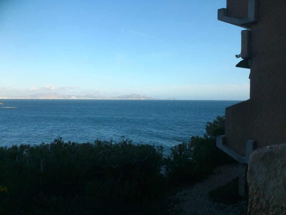 View south from the loggia
