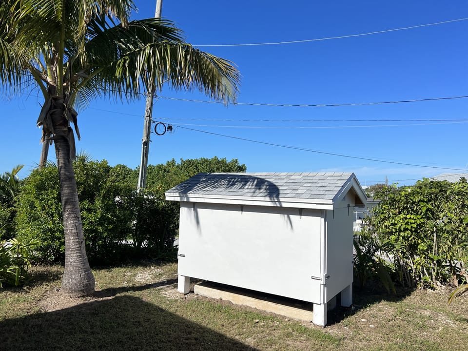 Diesel generator (for the occasional island wide power outages)