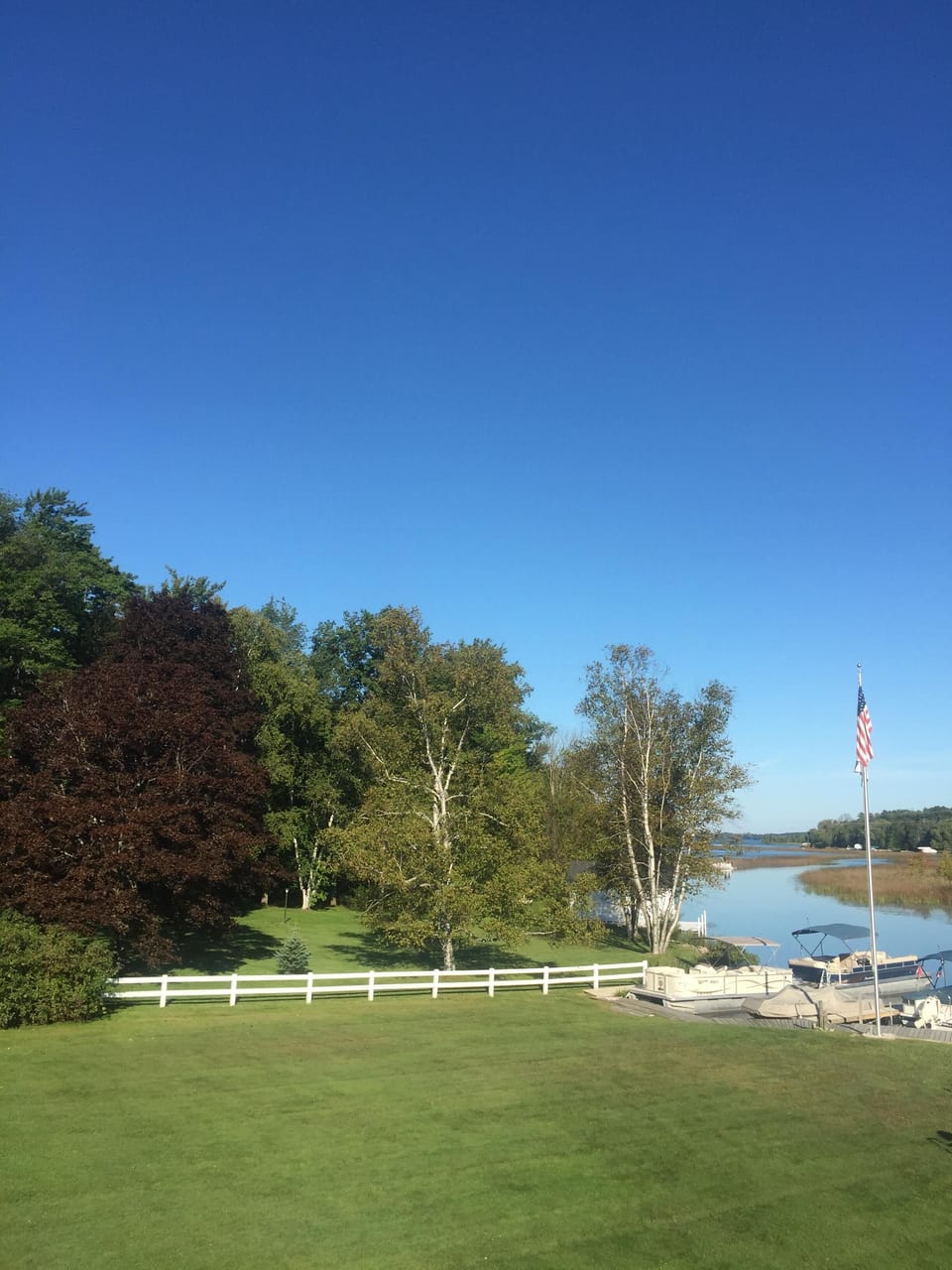View to the west towards North Lake Leelanau