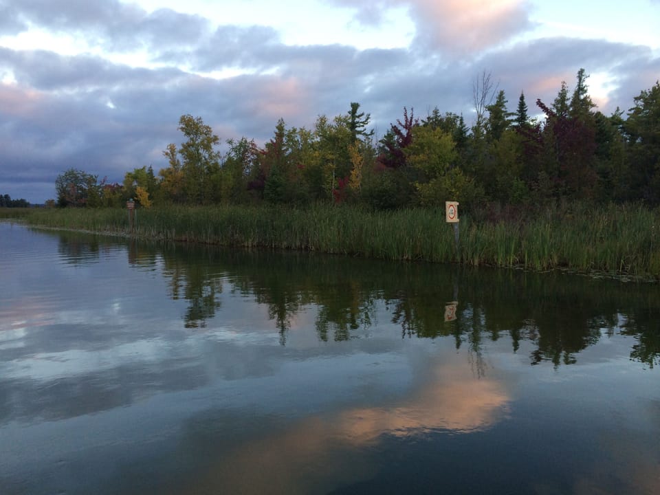 View from docks