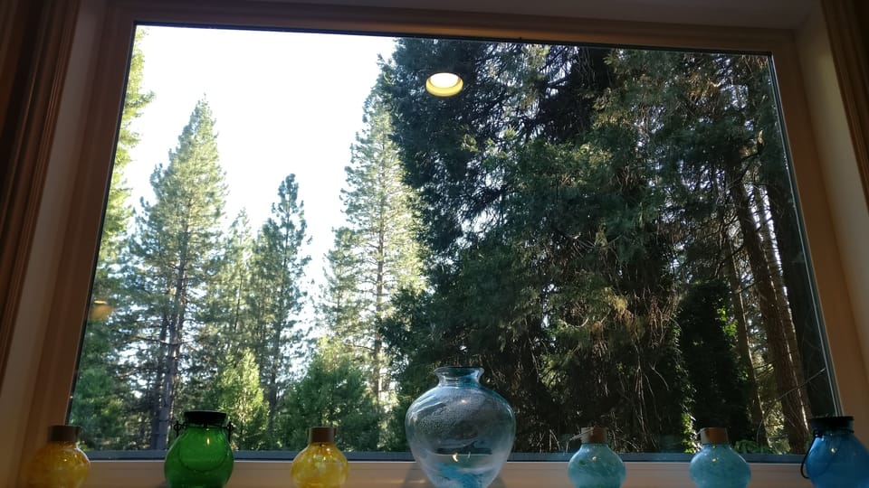 a view from the living room