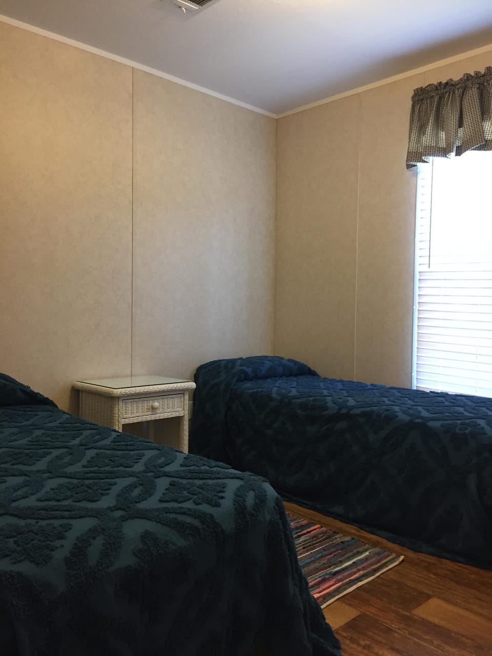 Third Bdroom.  Two long twin beds.