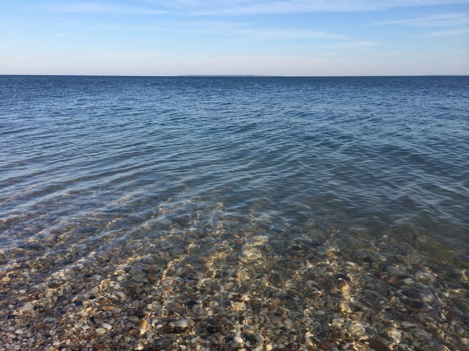 Our Sound beaches are gorgeous crystal clear pebble beaches.