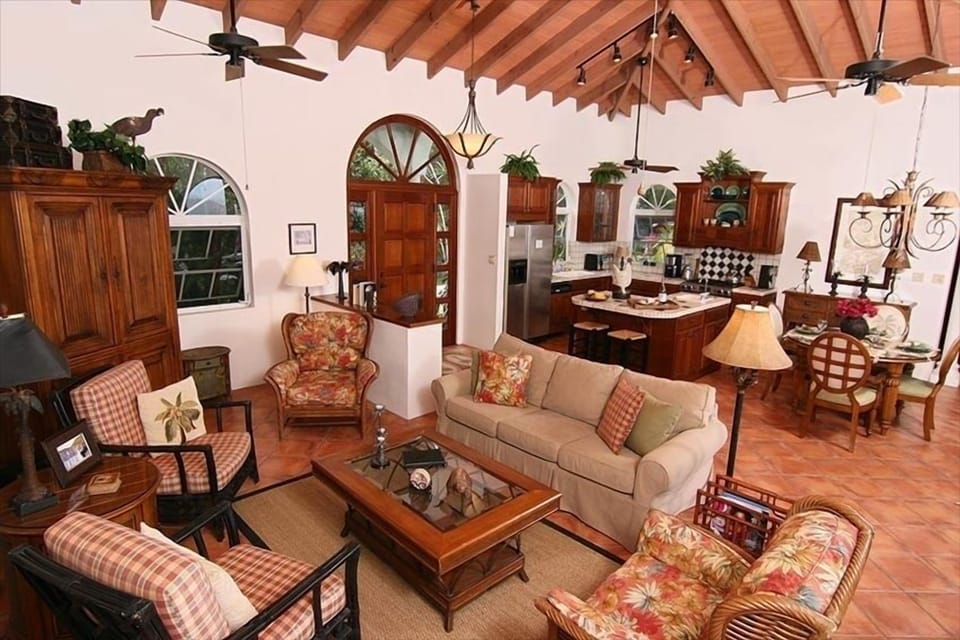 Great Room toward the kitchen and front door