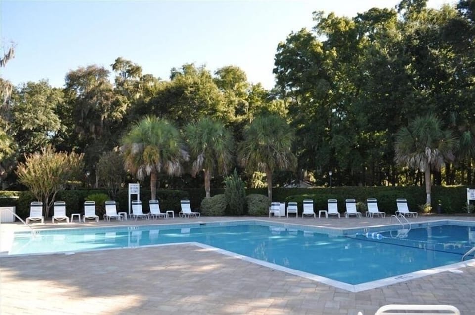 Evian Pool is a three minute walk from your front door