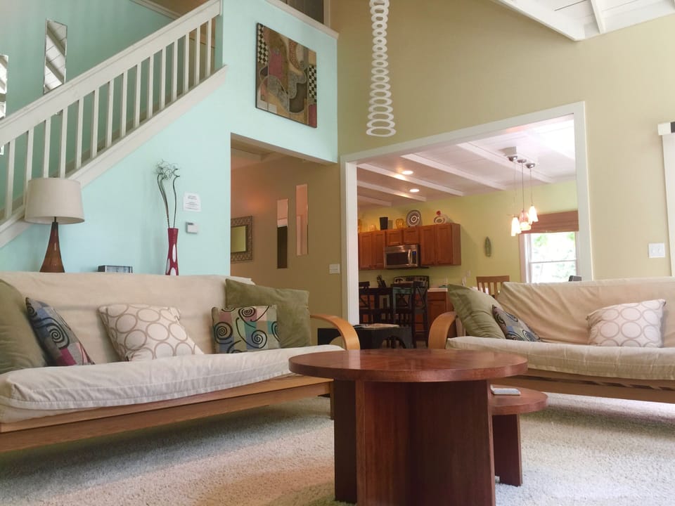 Great room looking towards kitchen.