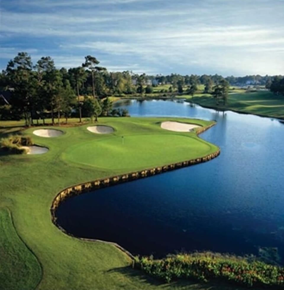 Three onsite golf courses only steps away from the condo!